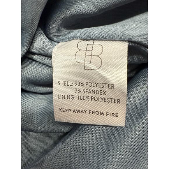 NWT Baltic Born Leslie Blue Velvet Maxi Dress 2XL Puff Sleeves Boho Formal - Picture 12 of 12